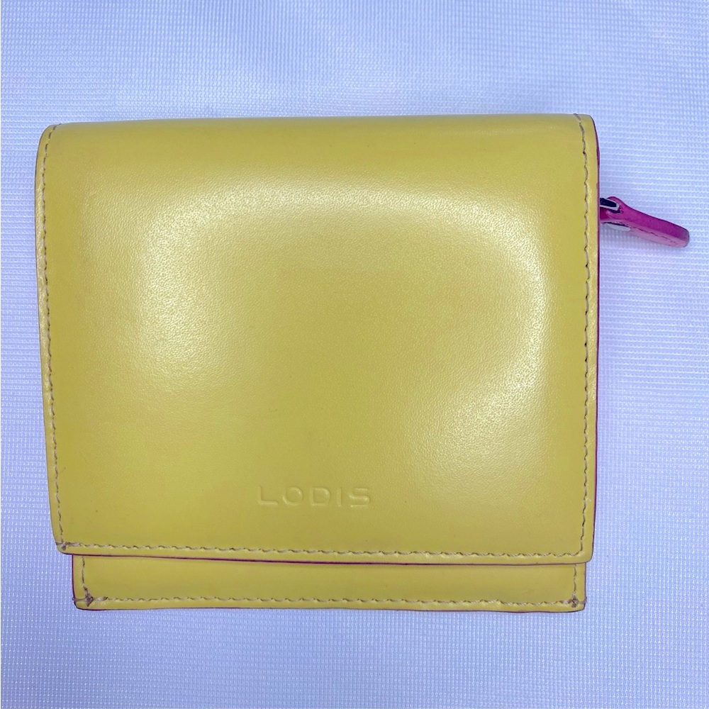 Lodis Compact Colorful Two Toned Wallet